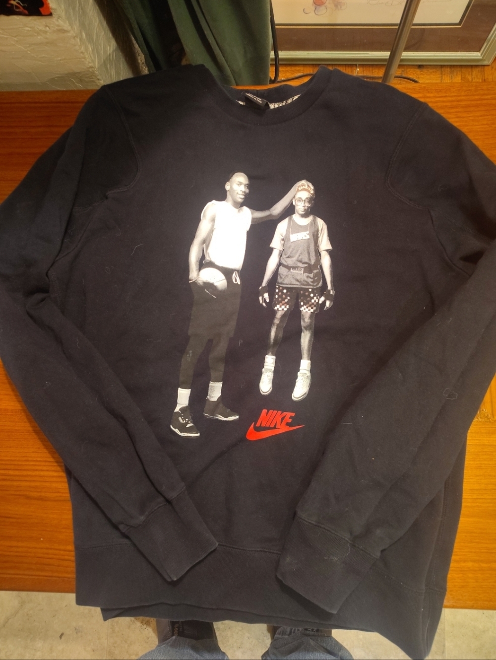 Nike Air Jordan/ Spike Lee- Best on Earth Best on Mars Sweatshirt Men's Large